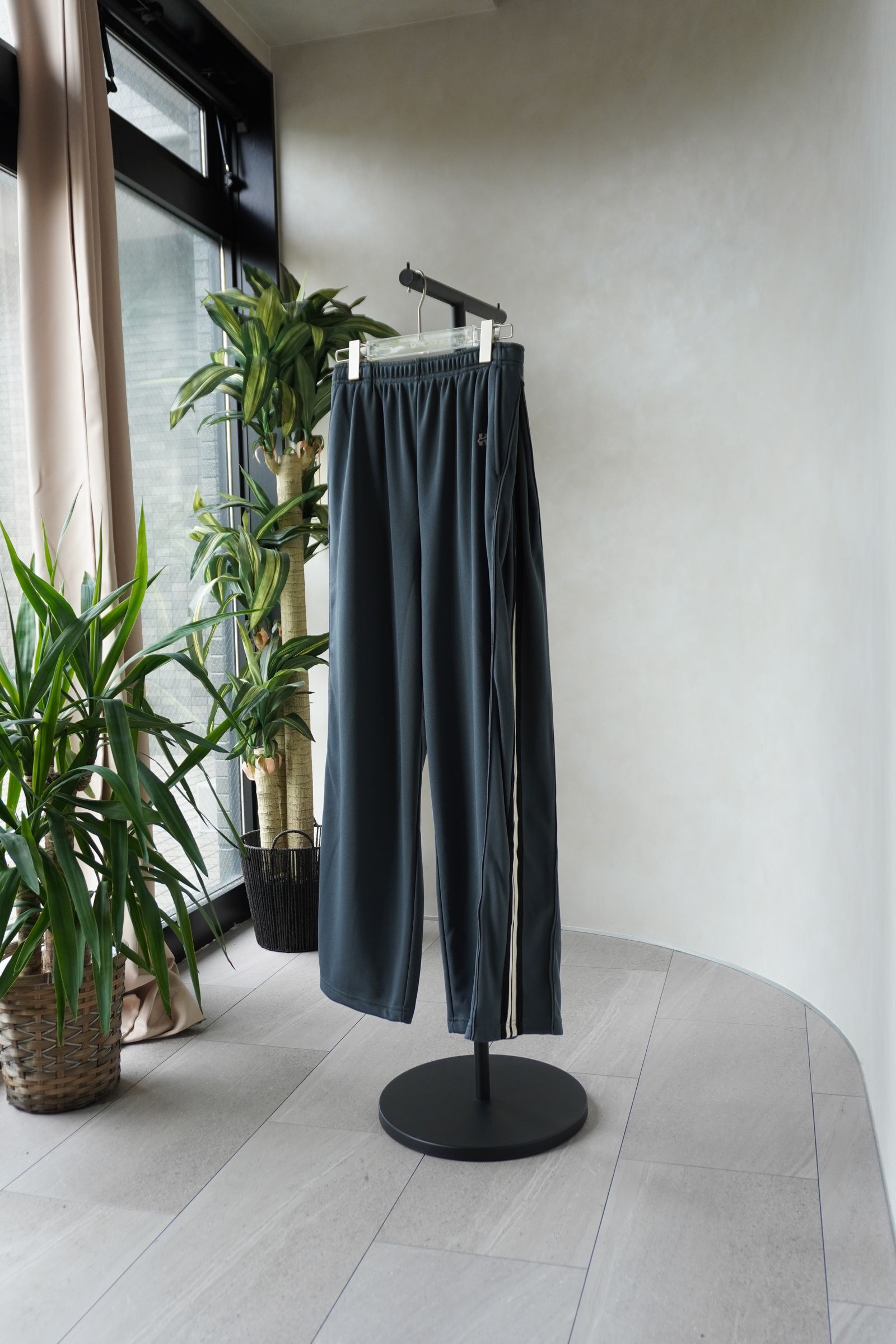ジップアップ トラックパンツ (スモーキーブルー) zip-up track pants(unisex) (Smokyblue) /  26SS