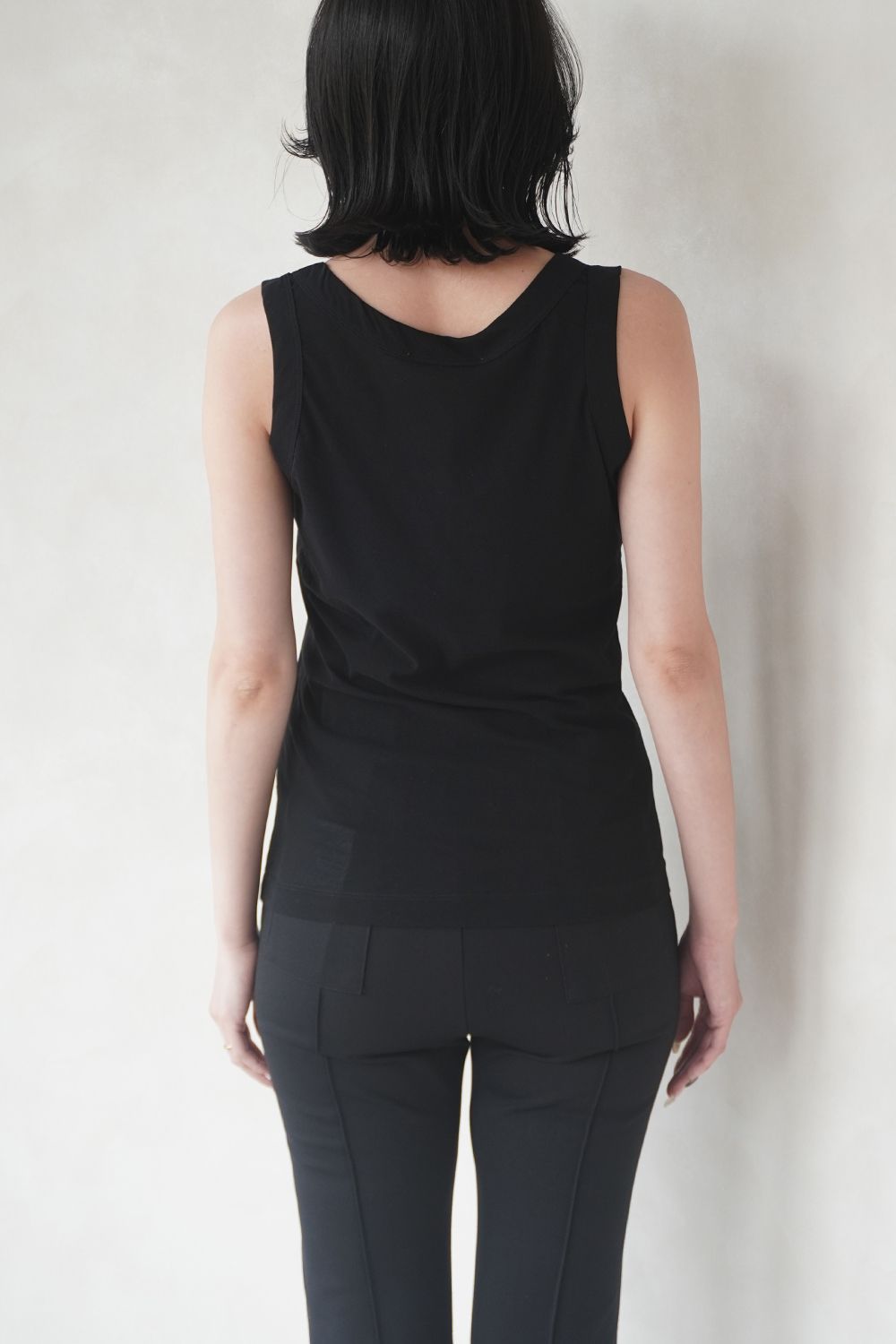 SHEF TANK TOP / ベーシックタンクトップ (ブラック)