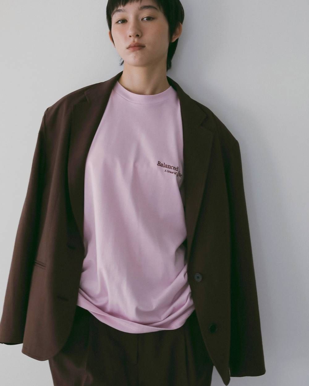 オーバーリネンジャケット (ブラウン) Over Linen Jacket (Brown) /  26SS