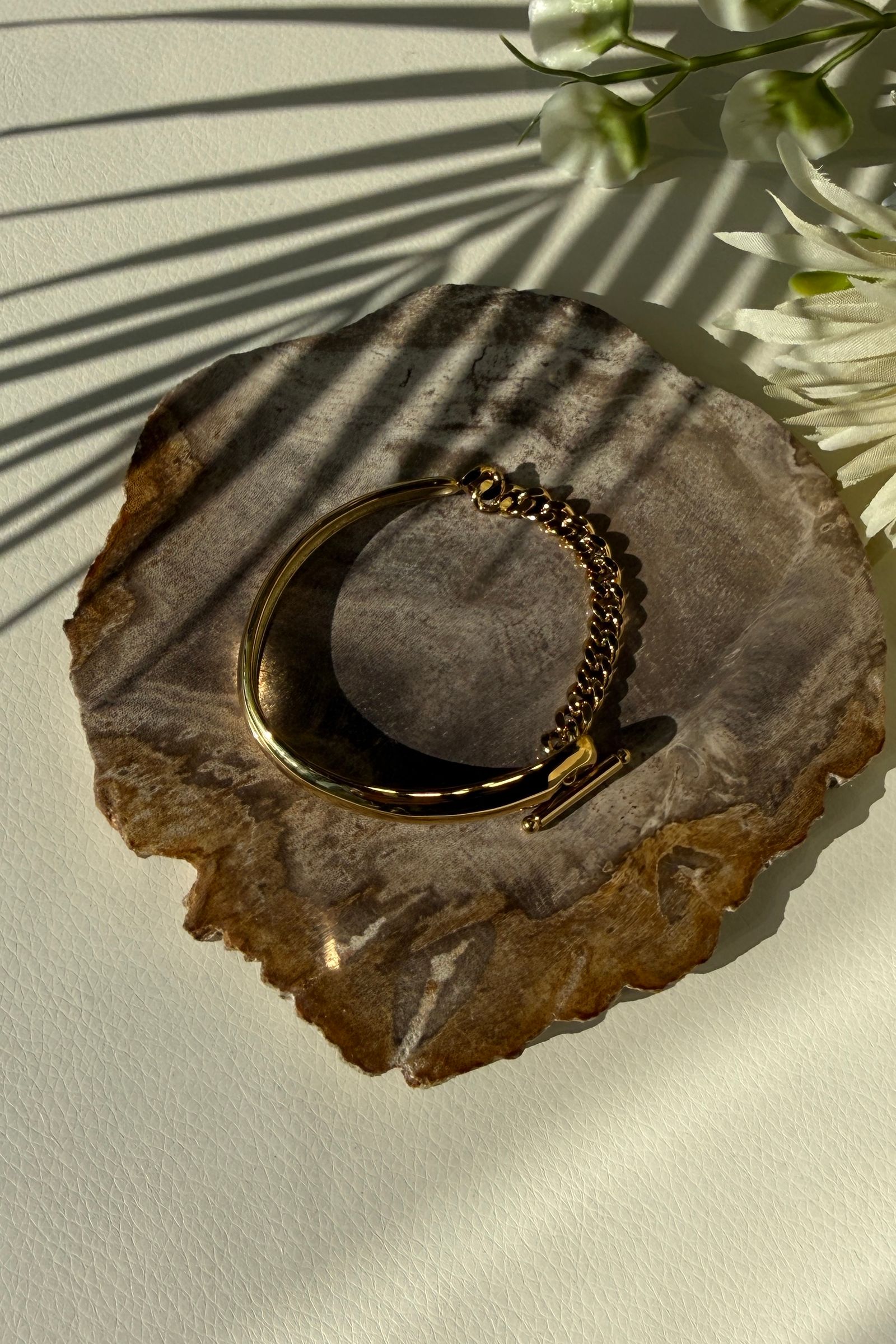 コネクトラインバングル (ゴールド) Connect Line Bangle (Gold) / 26AW