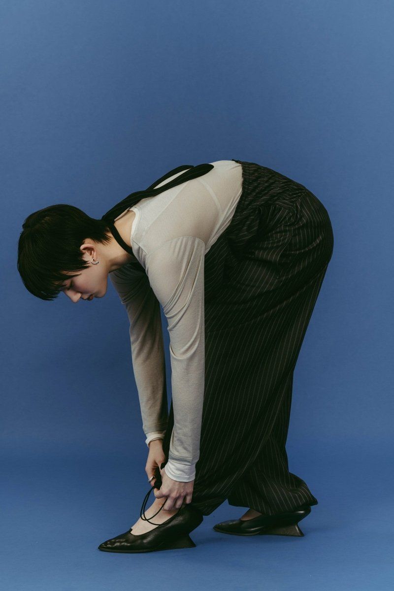 halter neck all in one (Black) / ホルターネックオールインワン (ブラック) / 26SS