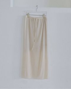 べロアペンシルスカート (アイボリー) Velour Pencil SK (Ivory) / 26AW 【6月29日まで期間限定予約】