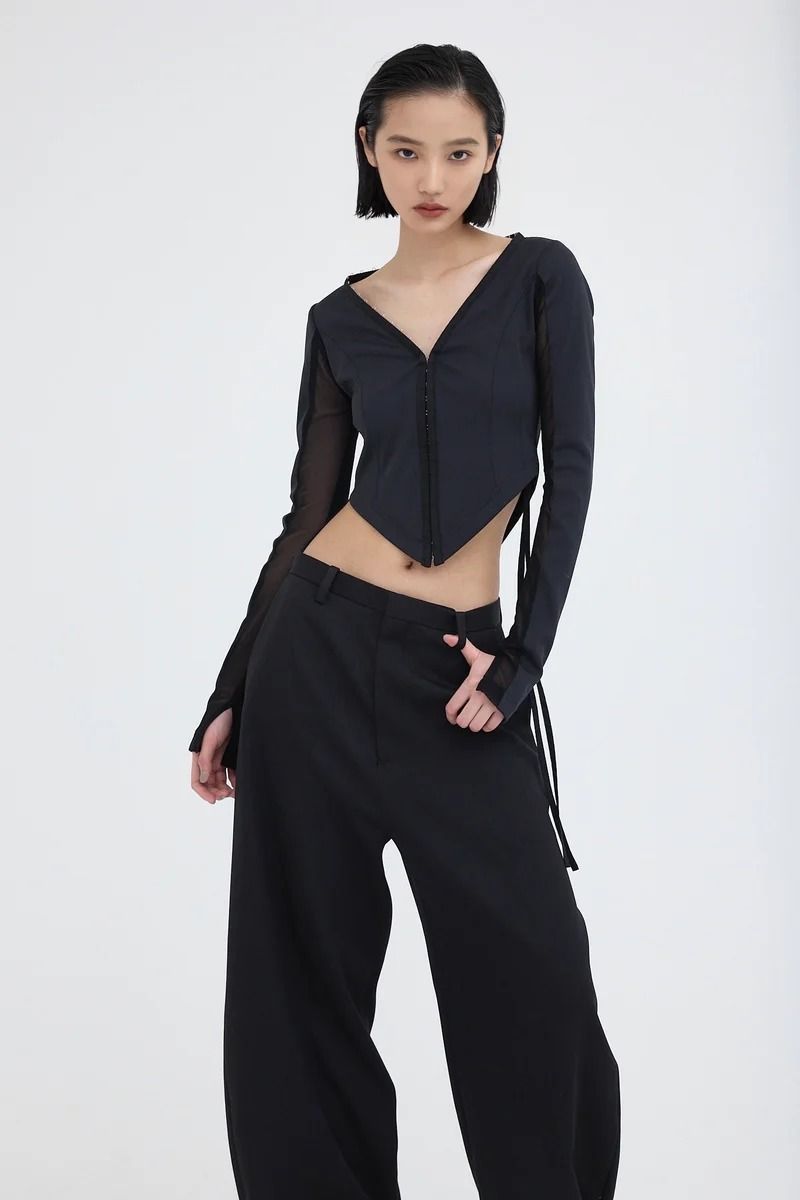 Tension fit tops / テンションフィットトップス (ブラック)