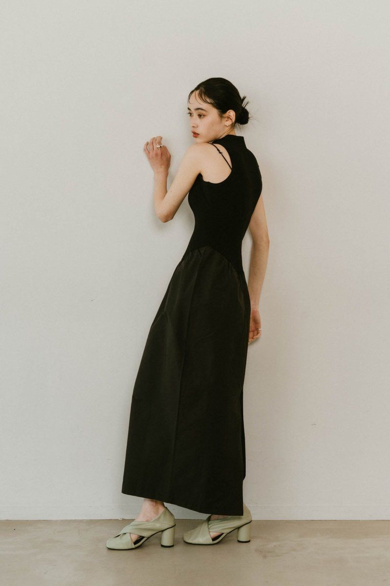 Knuth Marf - taffeta docking one piece / タフタ ドッキング