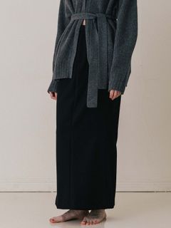 【25AW】【THE C】ICHIGUN SKIRT / イチグンスカート (ブラック)