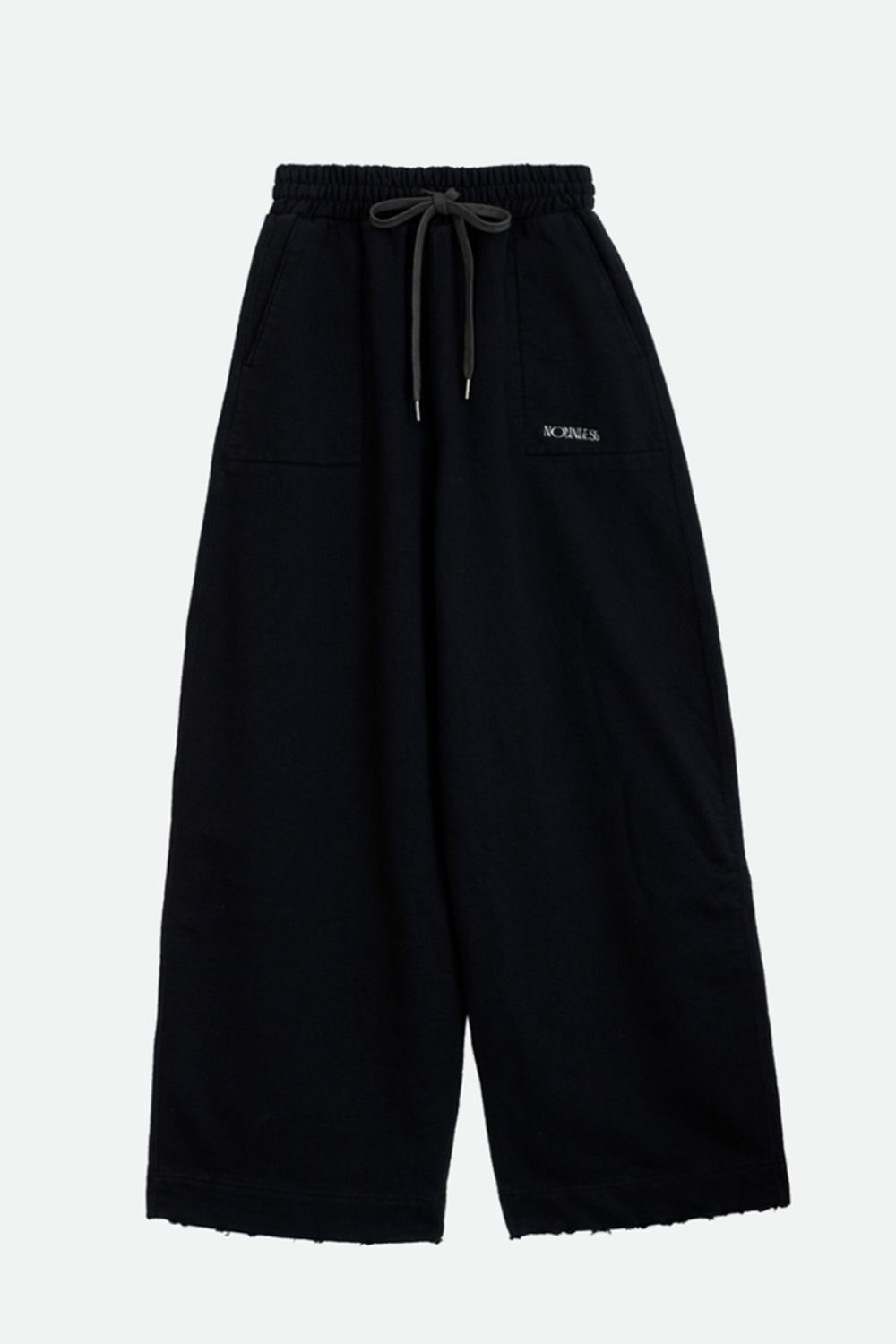NOUNLESS LOOSE SWEAT PANTS (NOIR) / ルーズスウェットパンツ ノワール