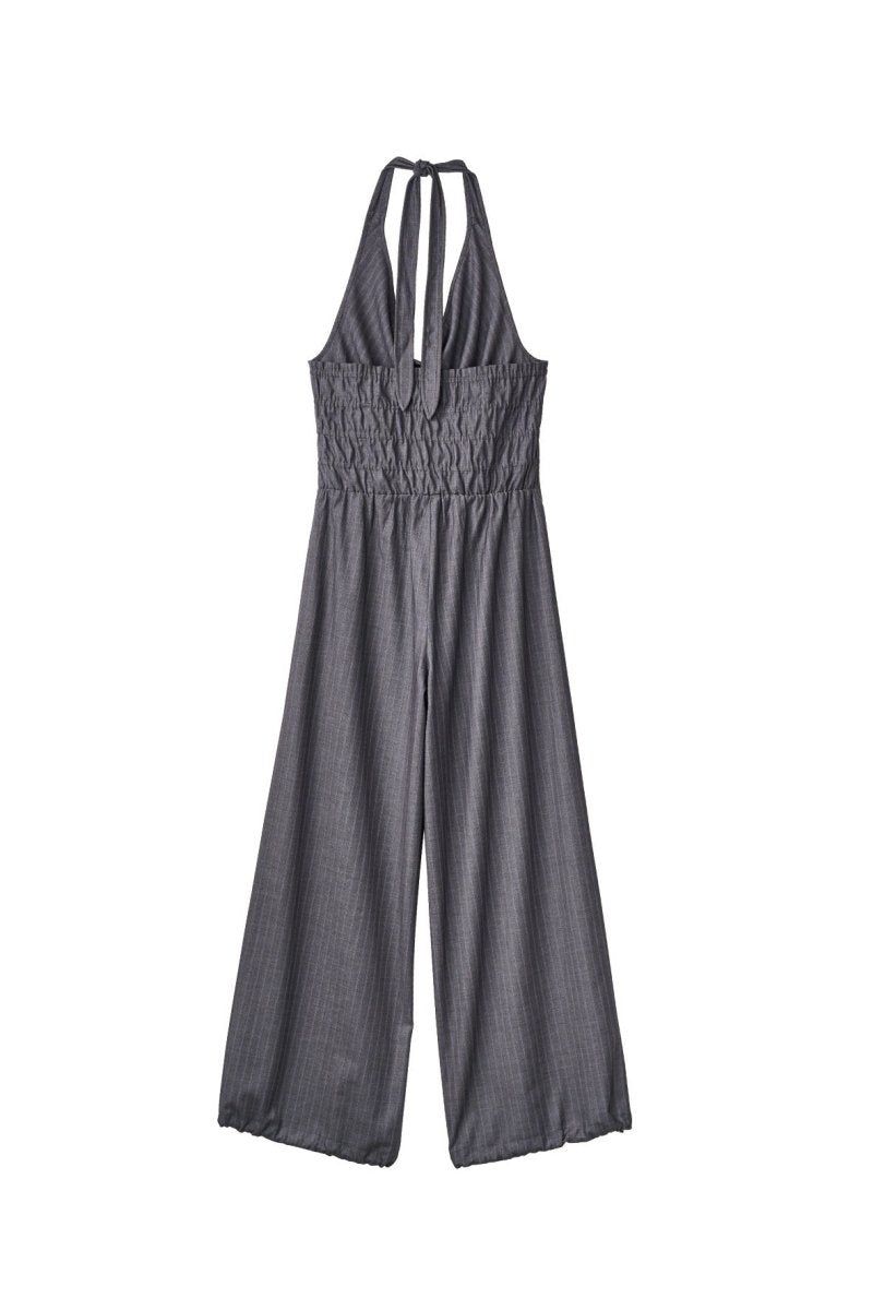 halter neck all in one (Gray) / ホルターネックオールインワン (グレー) / 26SS