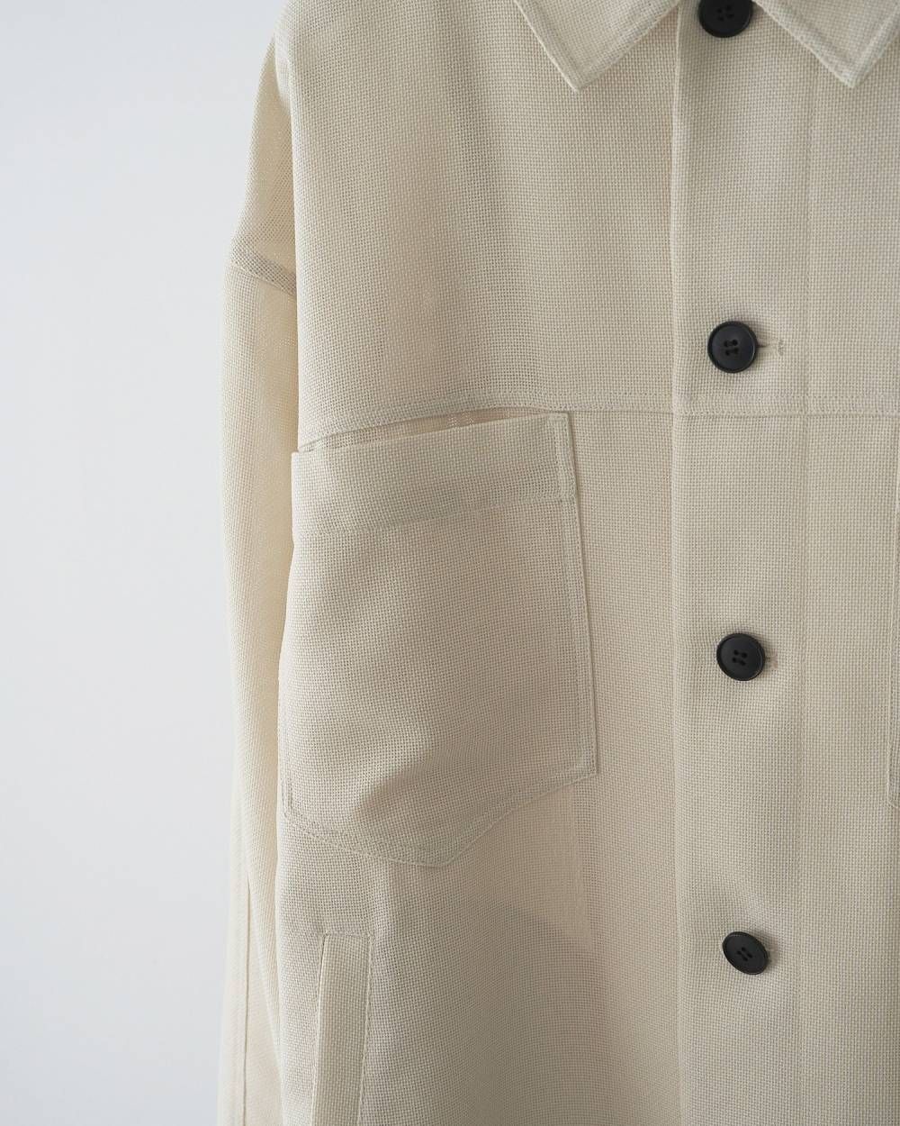 ワークポケットシャツ (アイボリー) Work Pocket Shirts (Ivory) / 26SS