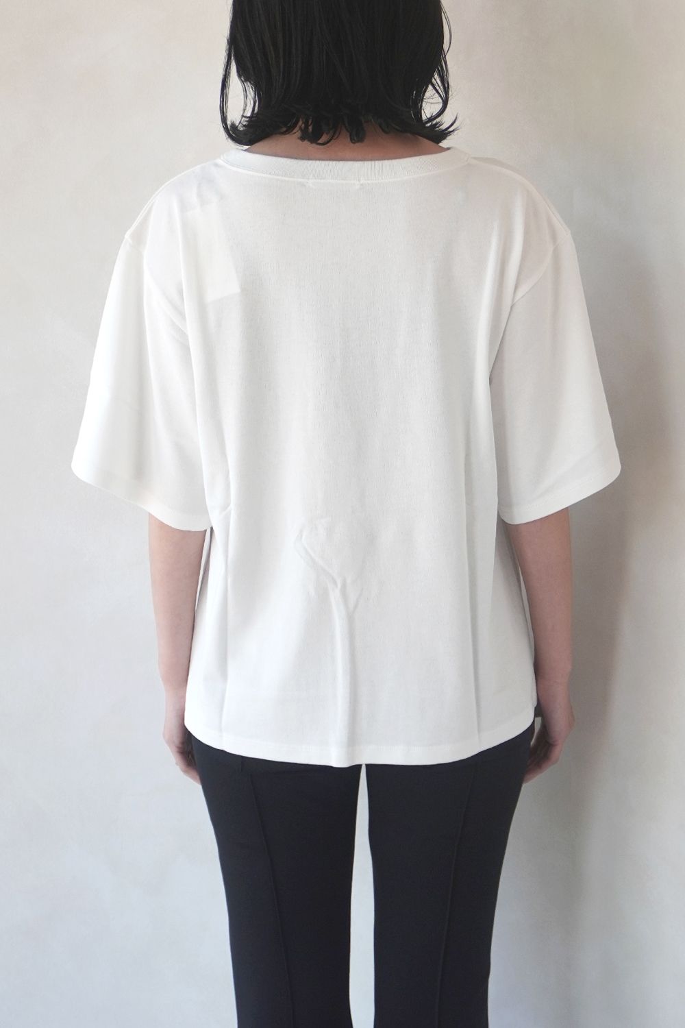 COTTON RELAX T-SHIRT / コットン リラックスTシャツ (ホワイト)