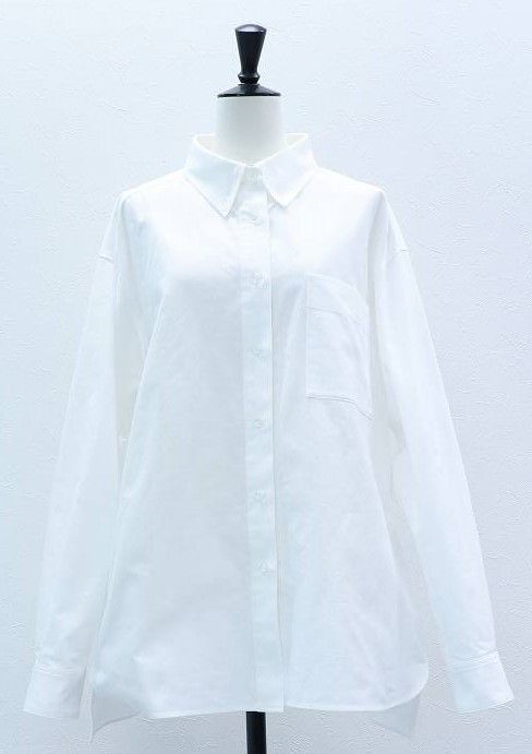2WAY オックスフォードシャツ (ホワイト) 2Way Oxford Shirt (White) / 26AW *