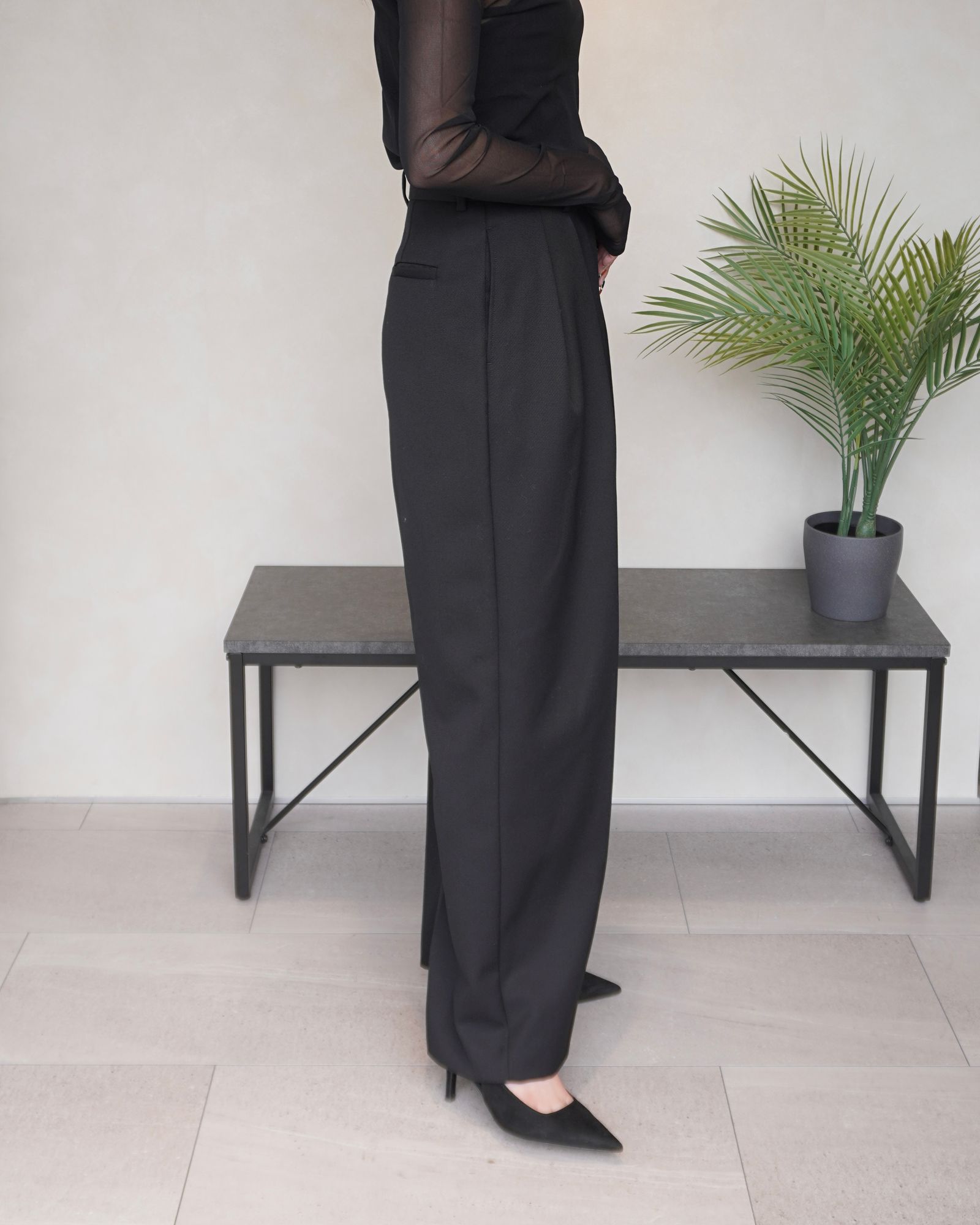 【25AW】【THE C】ICHIGUN PANTS / イチグンパンツ (ブラック)