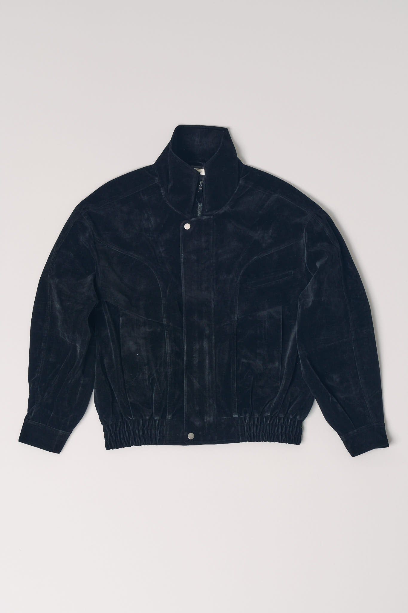 スエードブルゾン (ブラック) suede blouson(unisex) (Black) / 26AW