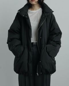 【25AW】Standcollar Down Coat / スタンドカラー ダウンコート (ブラック)