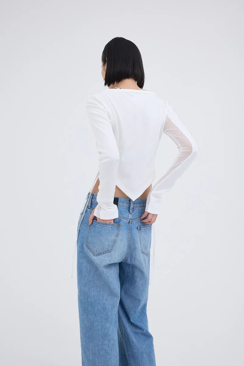 Tension fit tops / テンションフィットトップス (ホワイト)