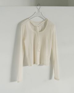 2way Sheer Tops (Ivory) / 2ウェイ シアートップス (アイボリー) / 26SS