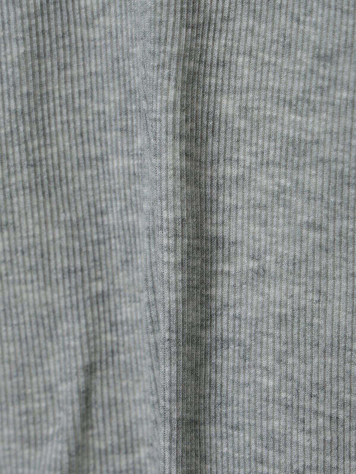 【25AW】LAYERED L/S HENLY TEE / レイヤード ロングスリーブ ヘンリーTシャツ (グレー)