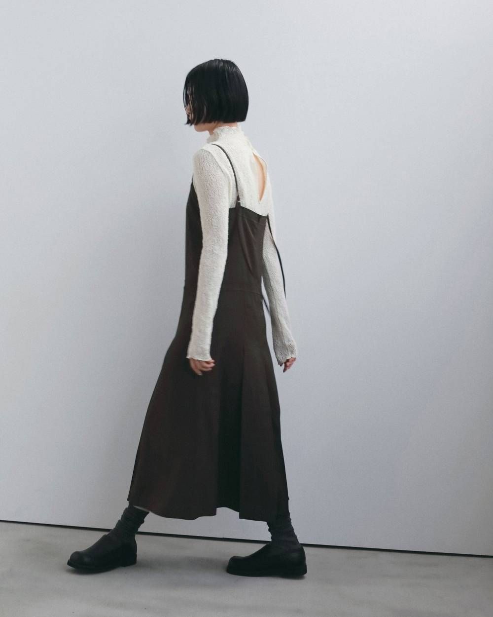 ラッセルレース タートルニット (アイボリー) Raschel Lace Turtle (Ivory) / 26AW 【6月29日まで期間限定予約】