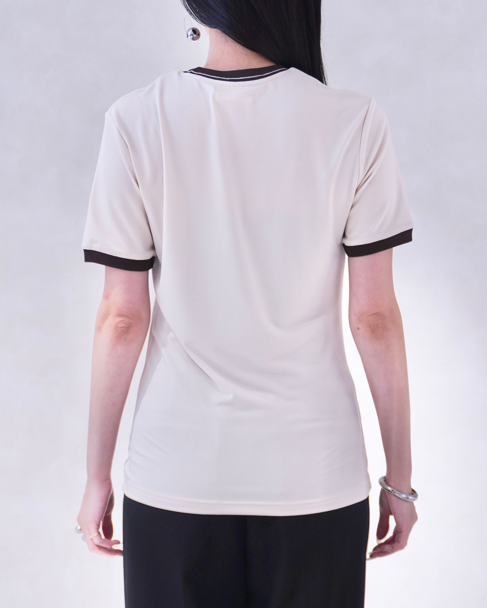 コンパクトリンガー Tシャツ (アイボリー) Compact Ringer T-Shirts (Ivory) /  26SS
