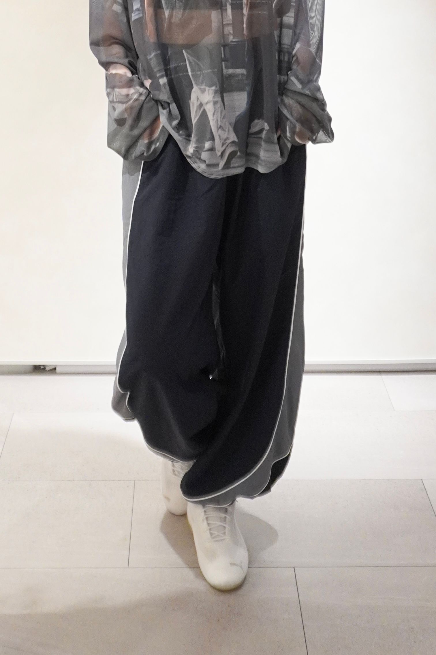 ナイロンイージーパンツ (ネイビー) nylon easy pants(unisex) (Navy) /  26SS
