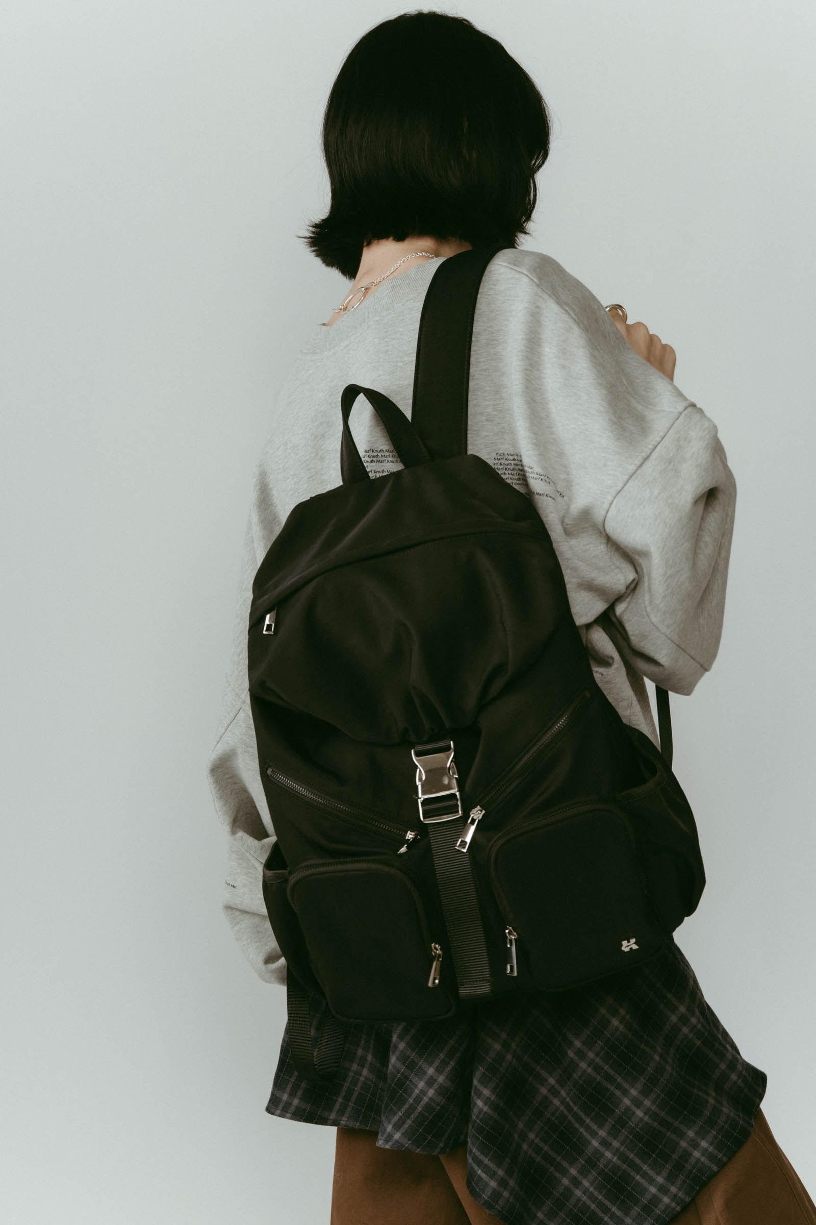 nylon back pack / ナイロンバックパック (ブラック) / 25AW