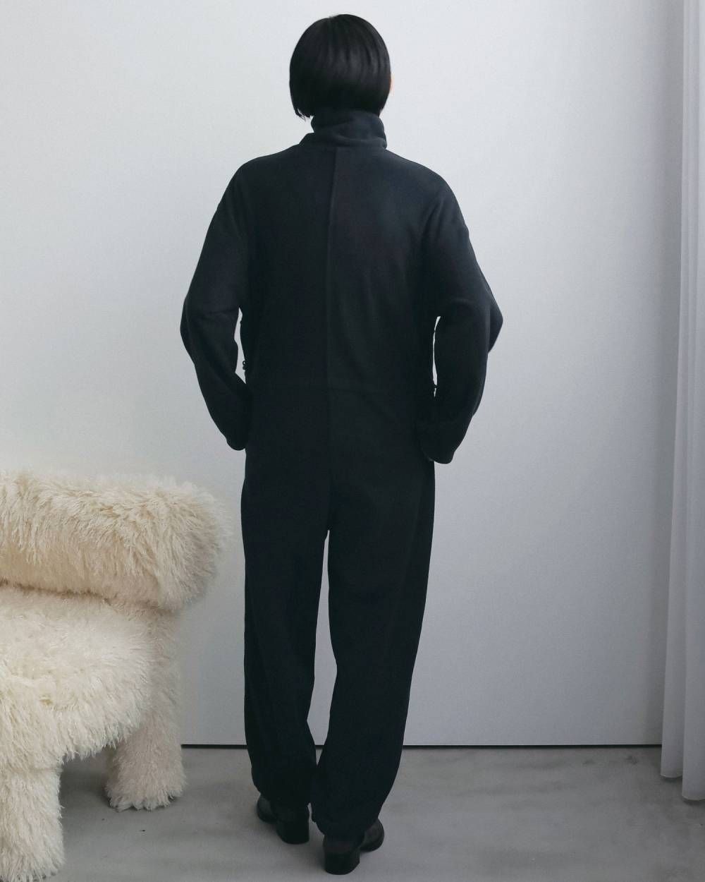 フリースハーフジップ コンビネゾン (ネイビー) Fleece Halfzip Combinaison (Navy / 26AW 【6月29日まで期間限定予約】