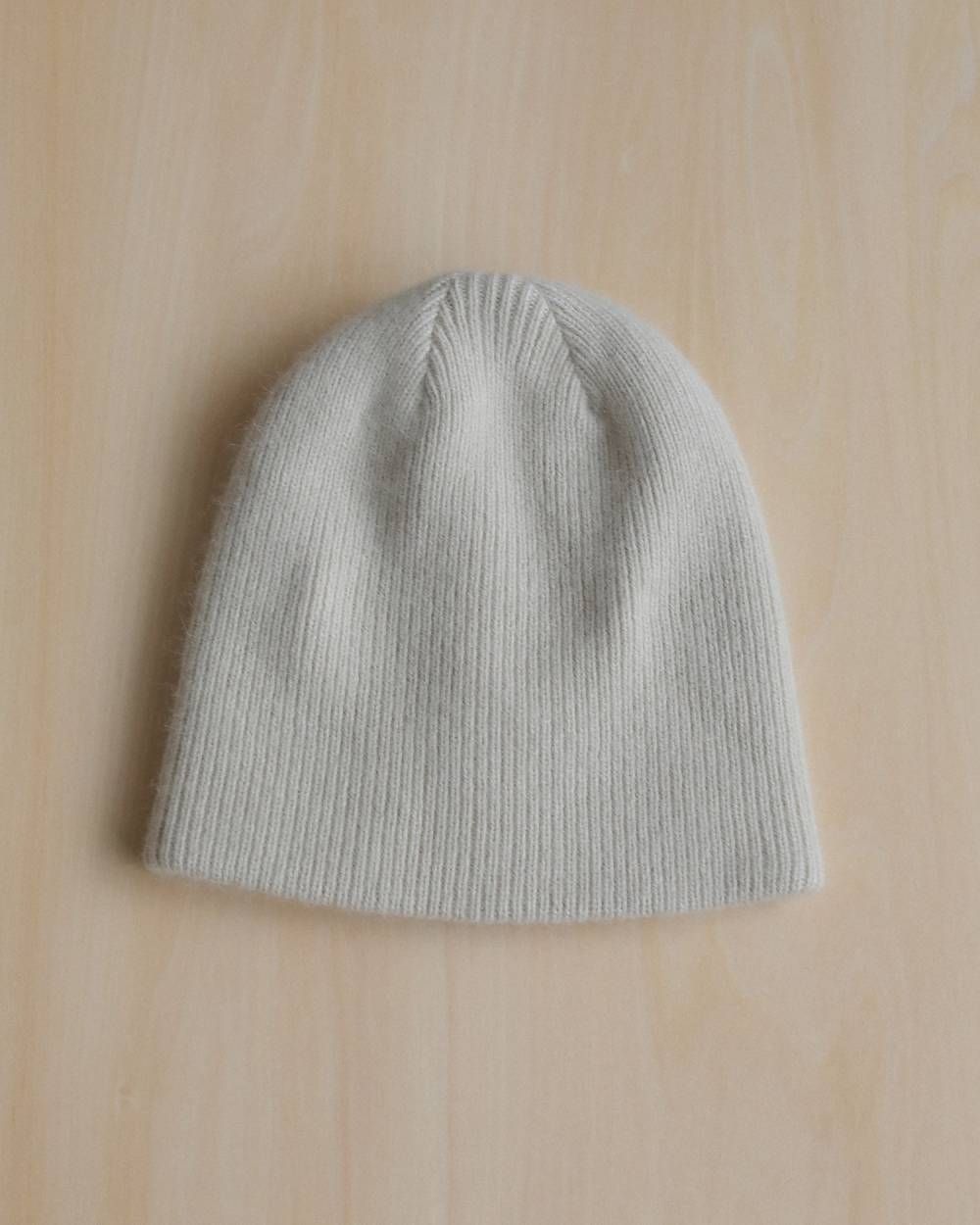 ラクーンニット ビーニー (アイボリー) Raccoon Knit Beanie (Ivory) / 26AW 【6月29日まで期間限定予約】