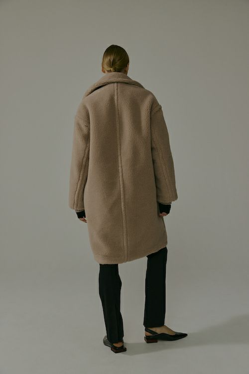【24AW】BOA COAT / ボアコート (ベージュ)