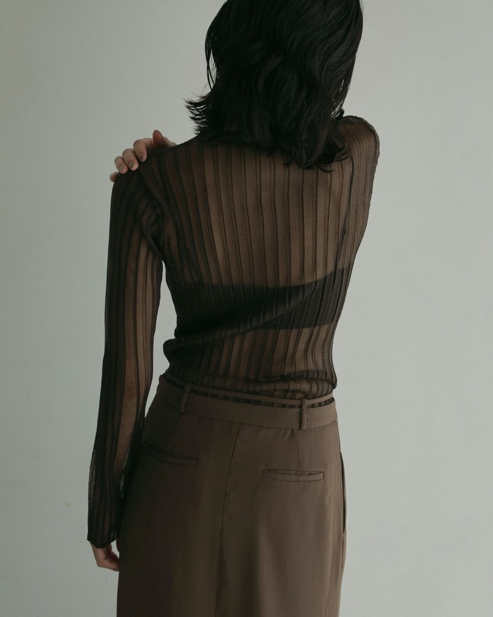 Cupin Tube Bratop (Black) / カップインチューブブラトップ (ブラック) / 26SS