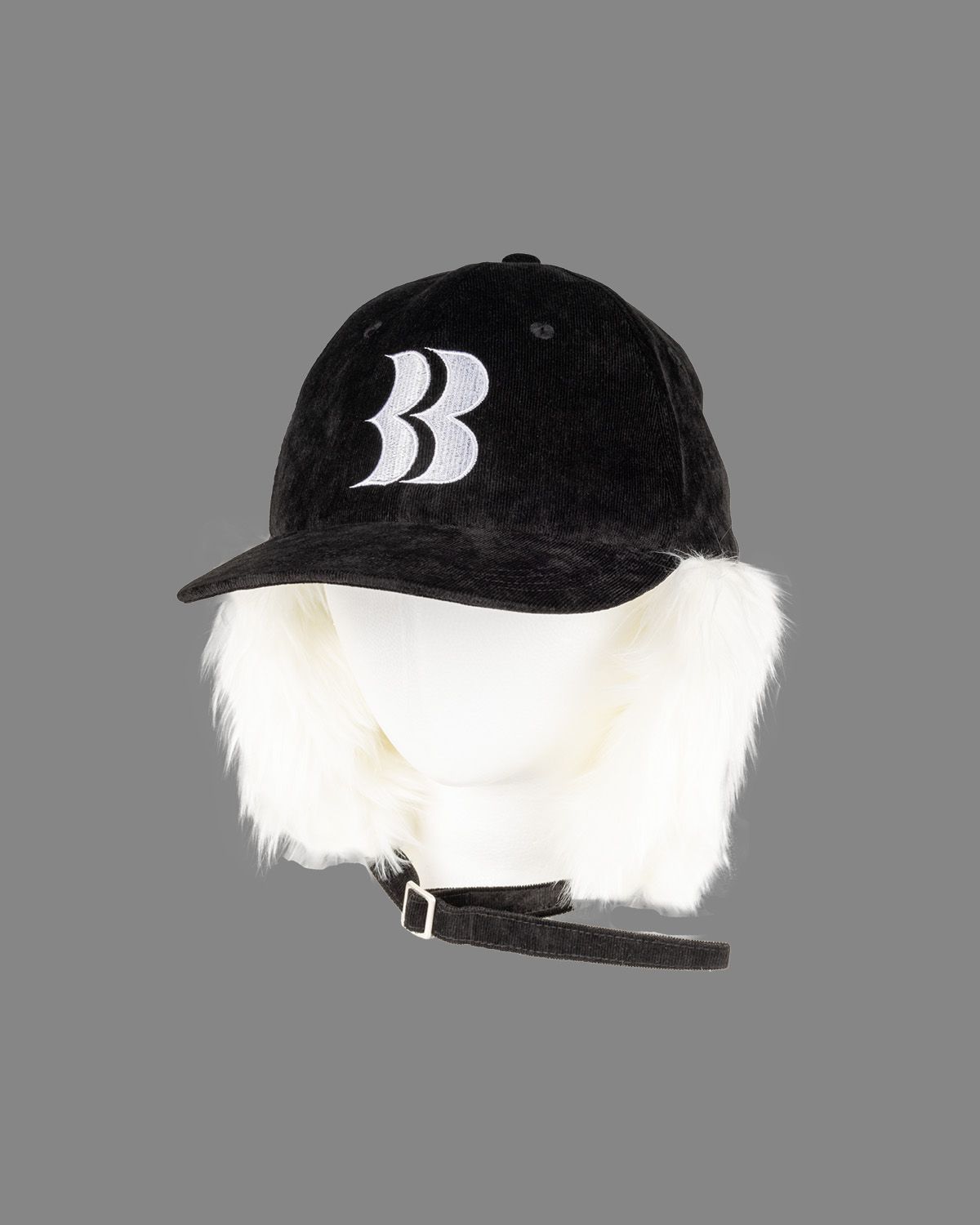BB Logo Flight Cap / BBロゴ フライトキャップ (ブラック)