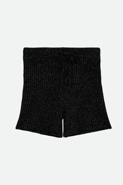 EASY SHORT KNIT PANTS (NOIR) / イージーショートニットパンツ ノワール