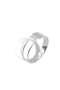 TROLLEY RING / トロリー リング K10/K18 (ホワイトゴールド)