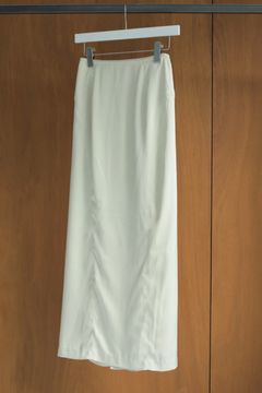 Satin Pencil Skirt / サテンペンシルスカート (クリーム)