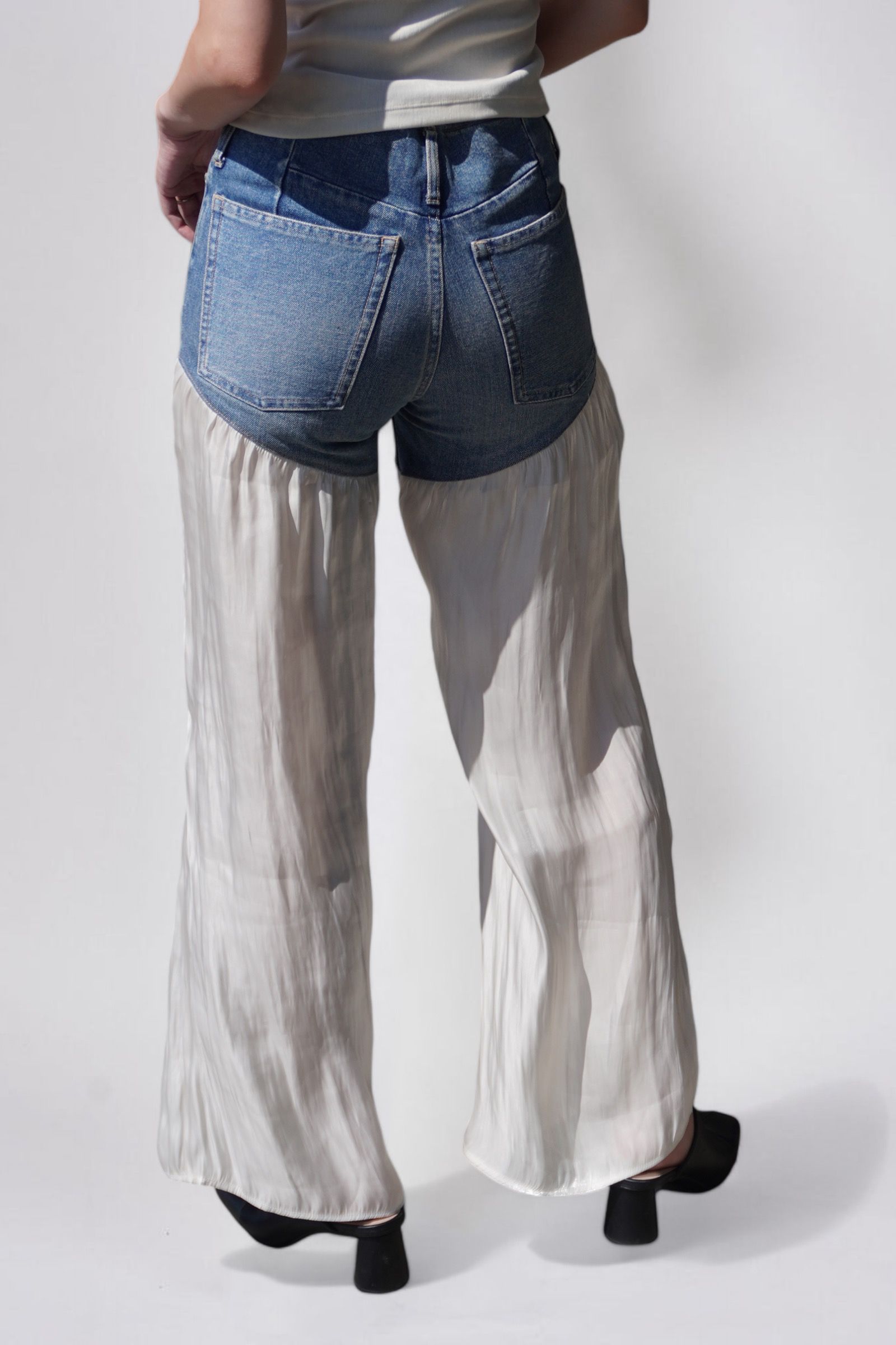 パンツ tanakadaisuke bloomers satin pantsr tanakadaisuke bloomers satin pantsr