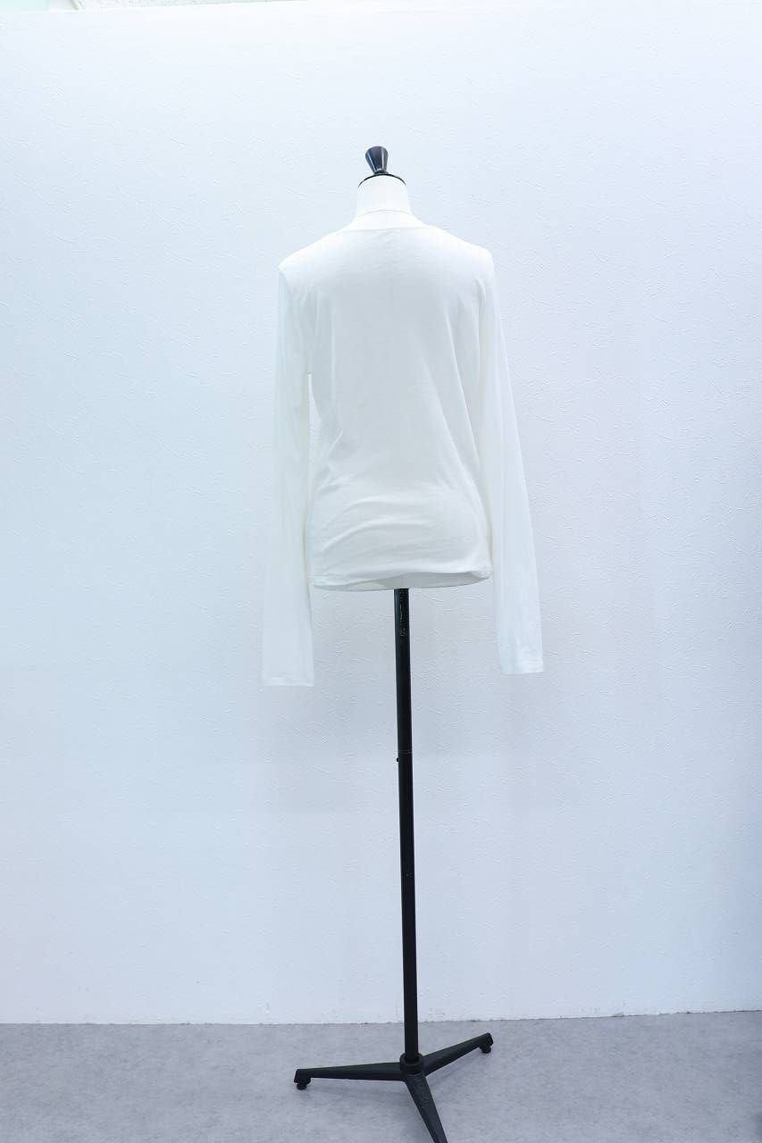 シアーフォトコンパクトロンT (ホワイト) Sheer Photo Compact Long-Sleeve Tee (White) / 26AW