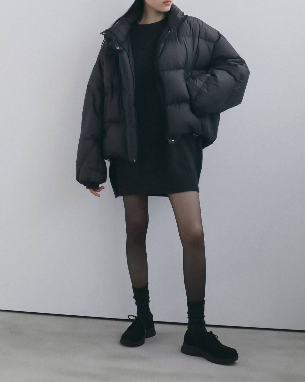 エコスエードモカシン (ブラック) Eco Suede Moccasin (Black) / 26AW 【6月29日まで期間限定予約】