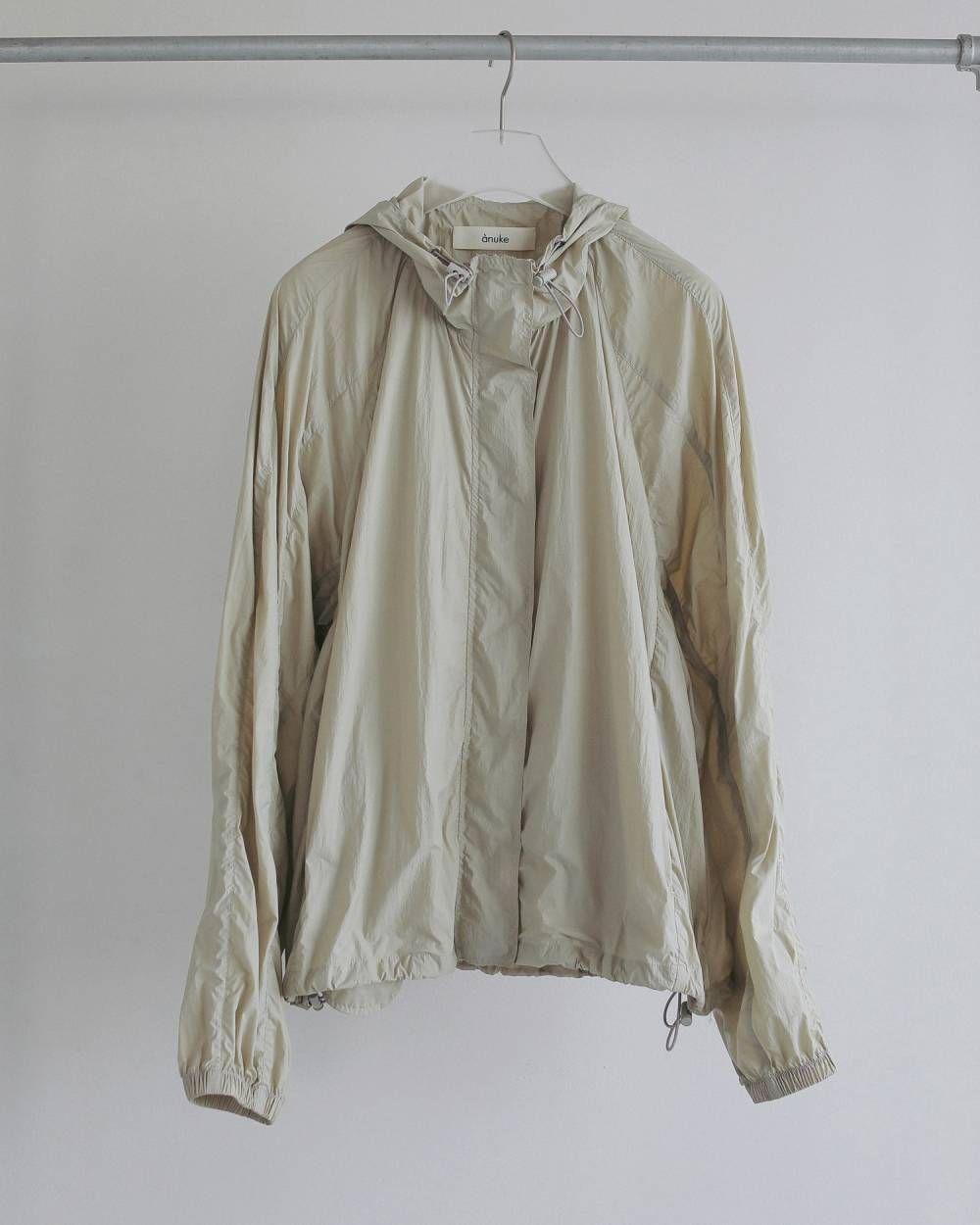 シアートラックブルゾン (オートミール) Sheer Track Blouson (Oatmeal) / 27SS