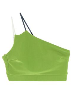 ONE SHOULDER TOP / ワンショルダートップ (ライム) / 水着 / スイムウェア