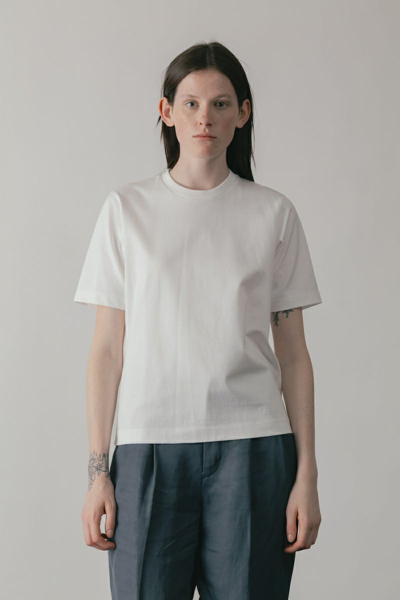 【25SS】REFINA COMPACT T-SHIRT / リフィナコンパクトTシャツ (オフホワイト)