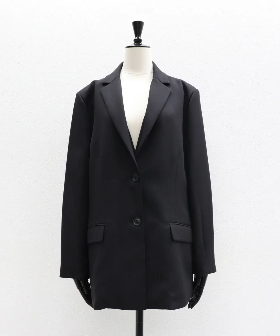 2WAY肩掛けテーラードジャケット (ブラック) Tailored Jacket (Black) / 26AW