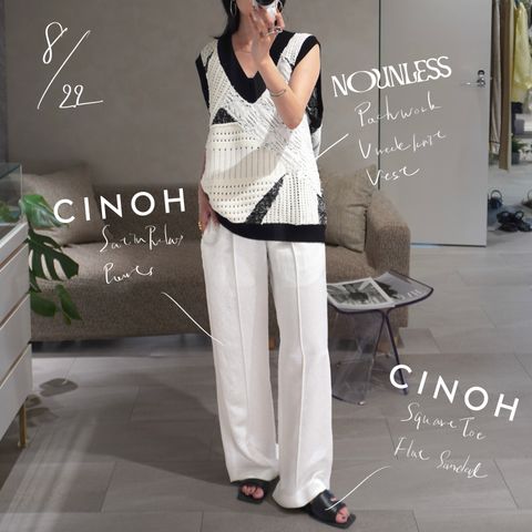 NOUNLESS CINOH 秋コーデ 🍁