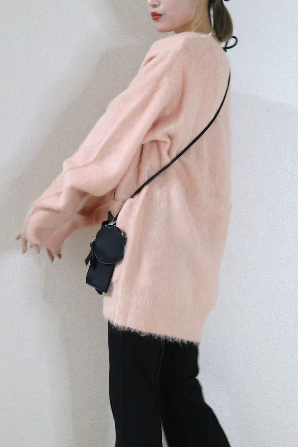 CASA FLINE - ALPACA WOOL STRAIGHT CARDIGAN / アルパカウール