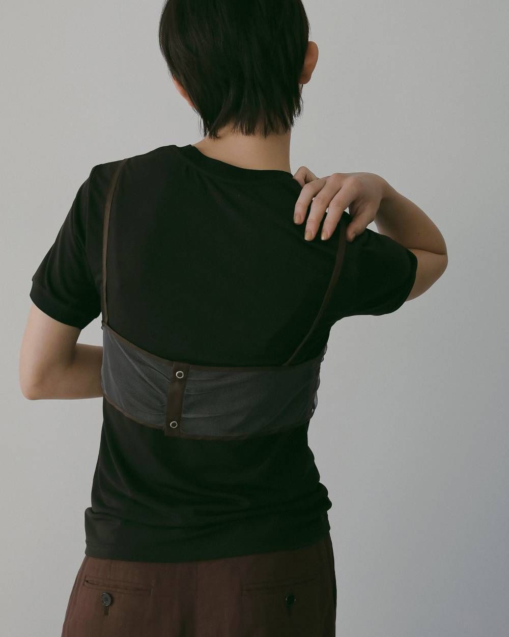 Compact Ringer T-Shirts (Black) / コンパクトリンガー Tシャツ (ブラック) / 26SS