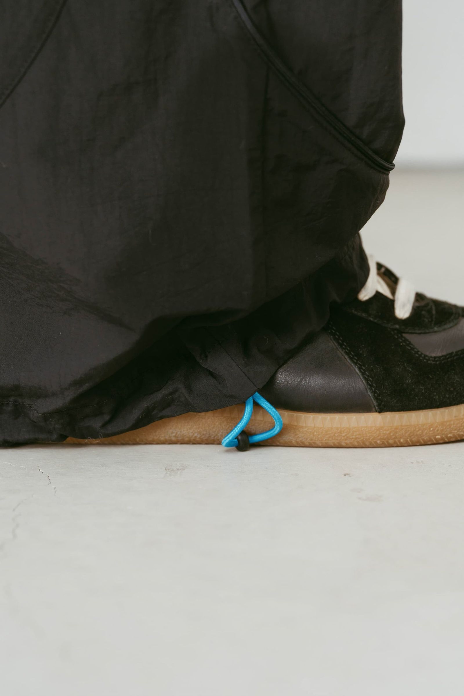 ナイロンイージーパンツ (ブラック) nylon easy pants(unisex) (Black) /  26SS
