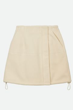 NOUNLESS FLEECE MINI SKIRT (MILK) / フリースミニスカート ミルク