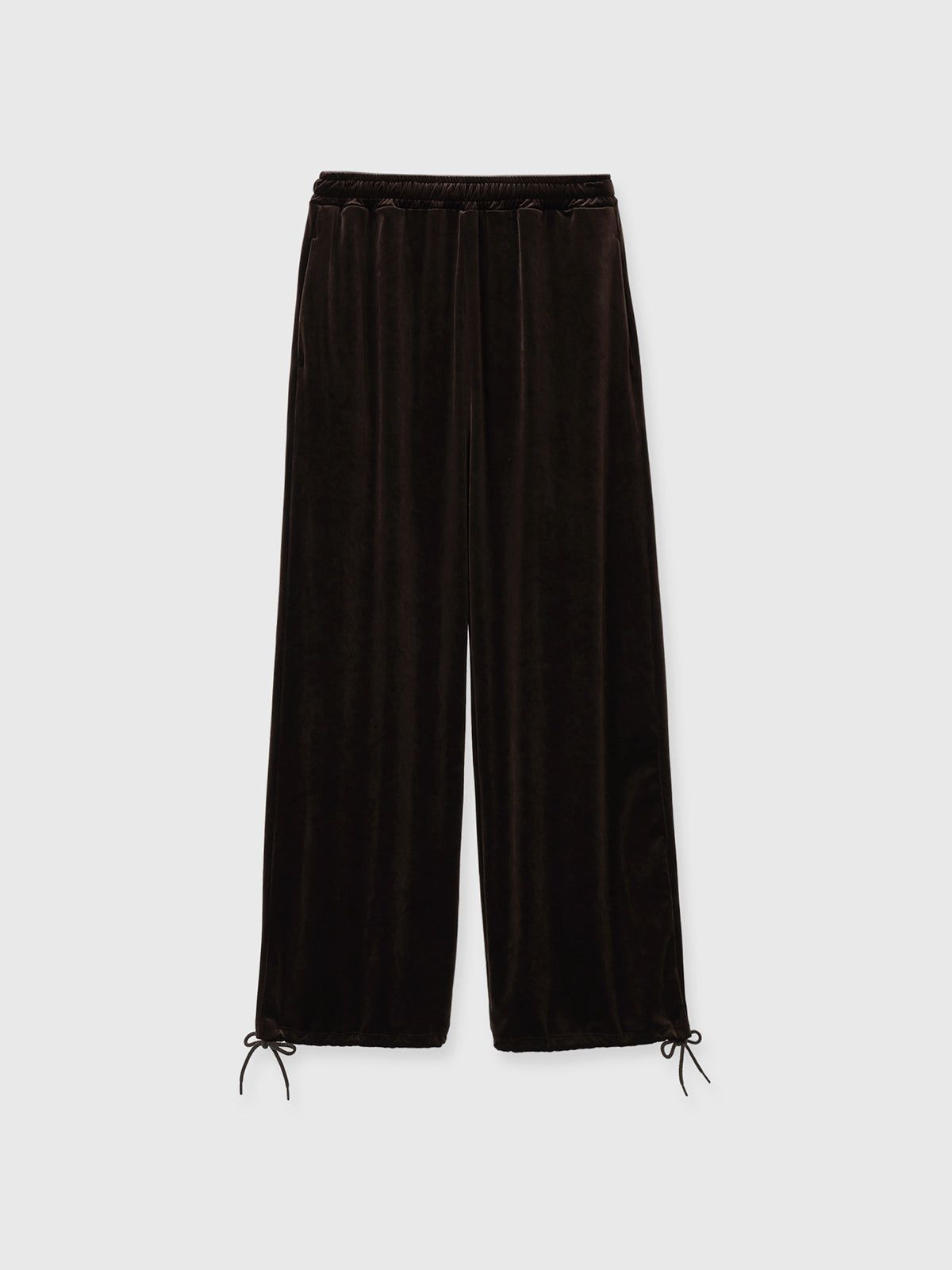 【25AW】HILTON VELOUR PANTS / ヒルトンベロアパンツ (ブラウン)