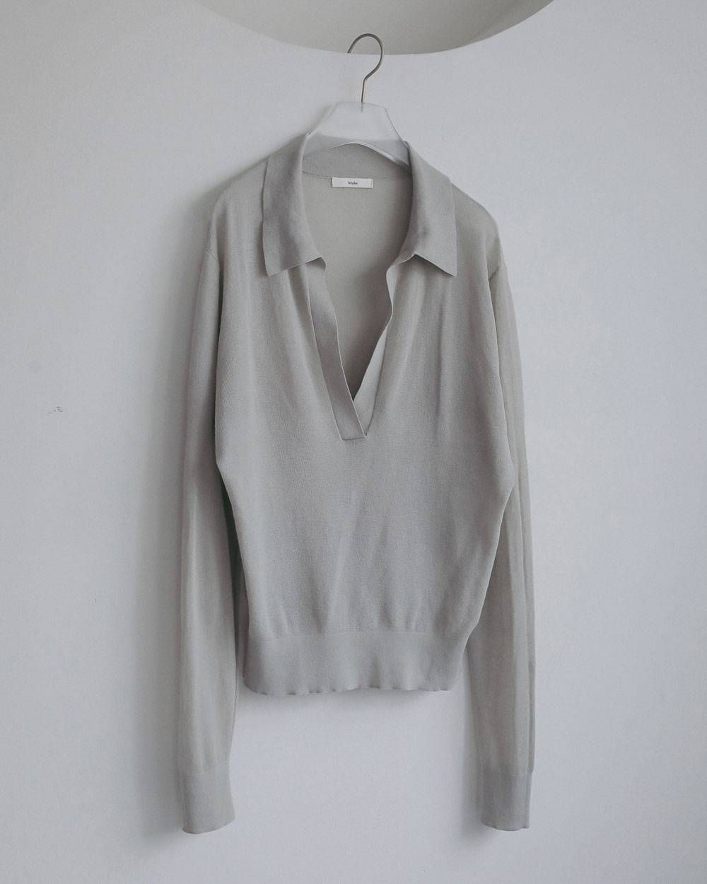 シアースキッパーニット (ミント) Sheer Skipper Knit (Mint) / 27SS