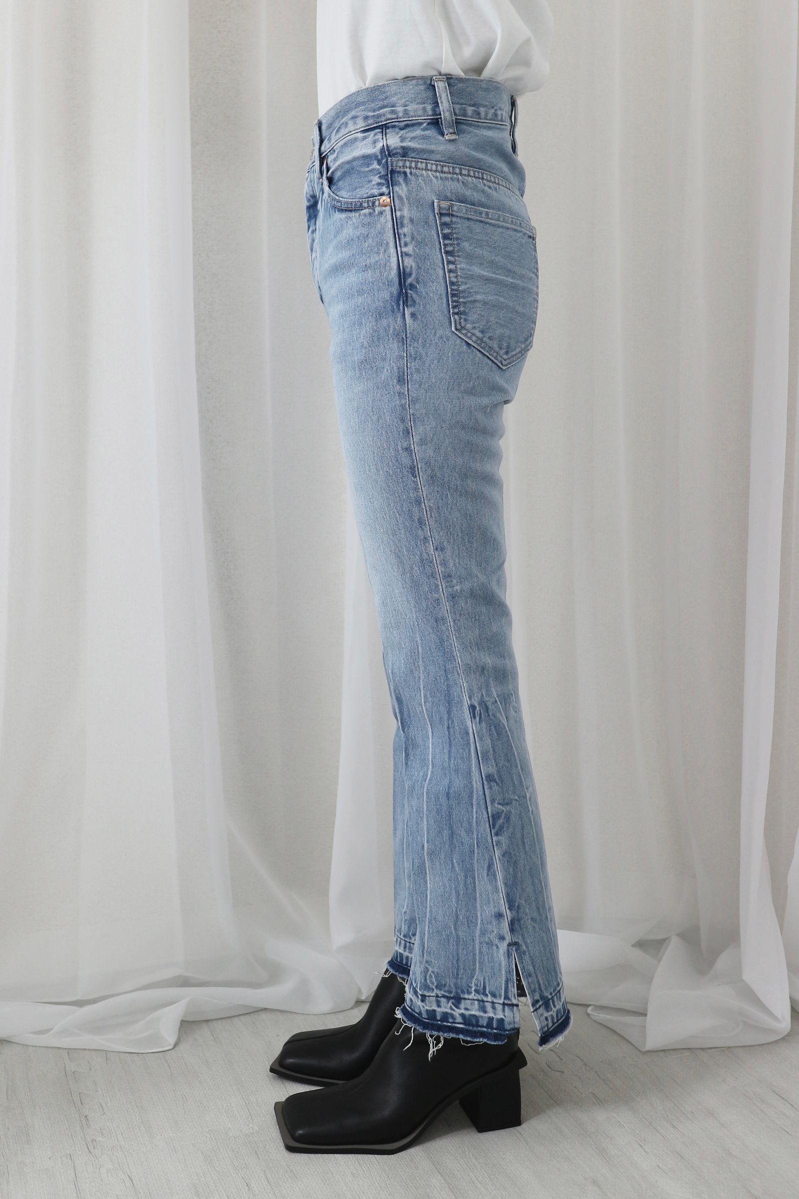 TANAKA/タナカ】THE BOOTS JEAN TROUSERS：デニムパンツ（デニム