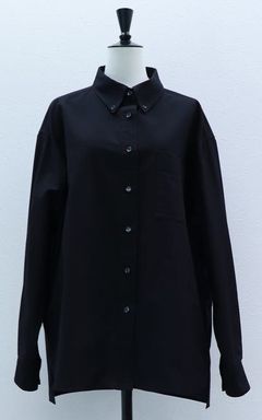 2WAY オックスフォードシャツ (ブラック) 2Way Oxford Shirt (Black) / 26AW *