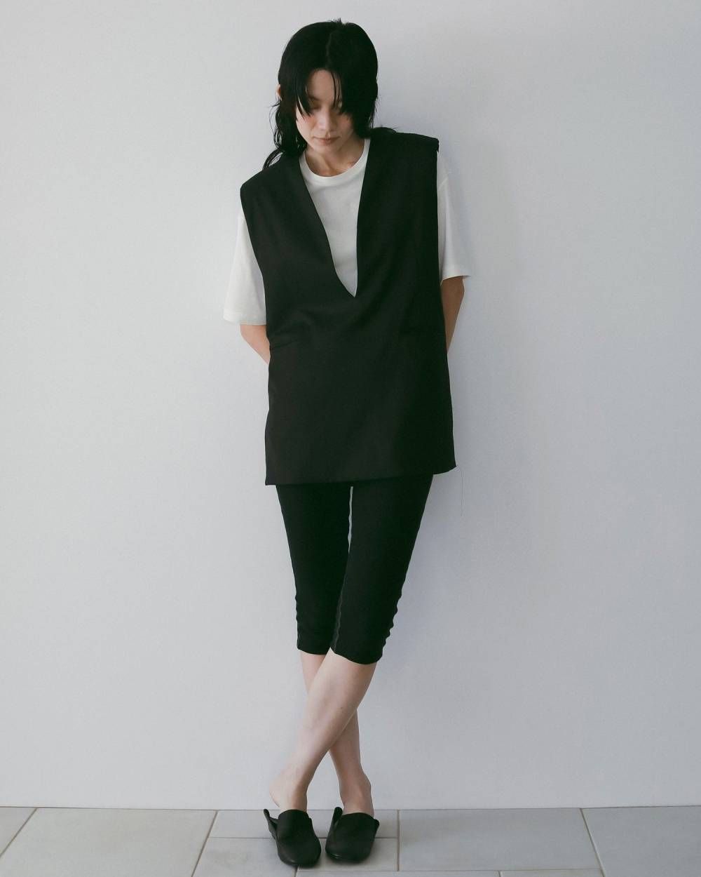 シアーオーバーTシャツ (ホワイト) Sheer Over T-Shirts (White) / 26SS