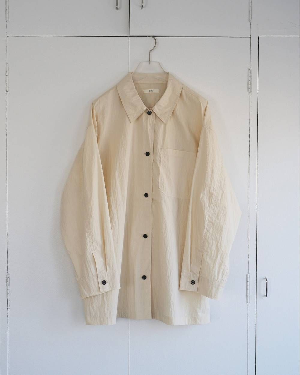 Over Pocket Shirts / オーバーポケットシャツ (Ivory) / 26SS